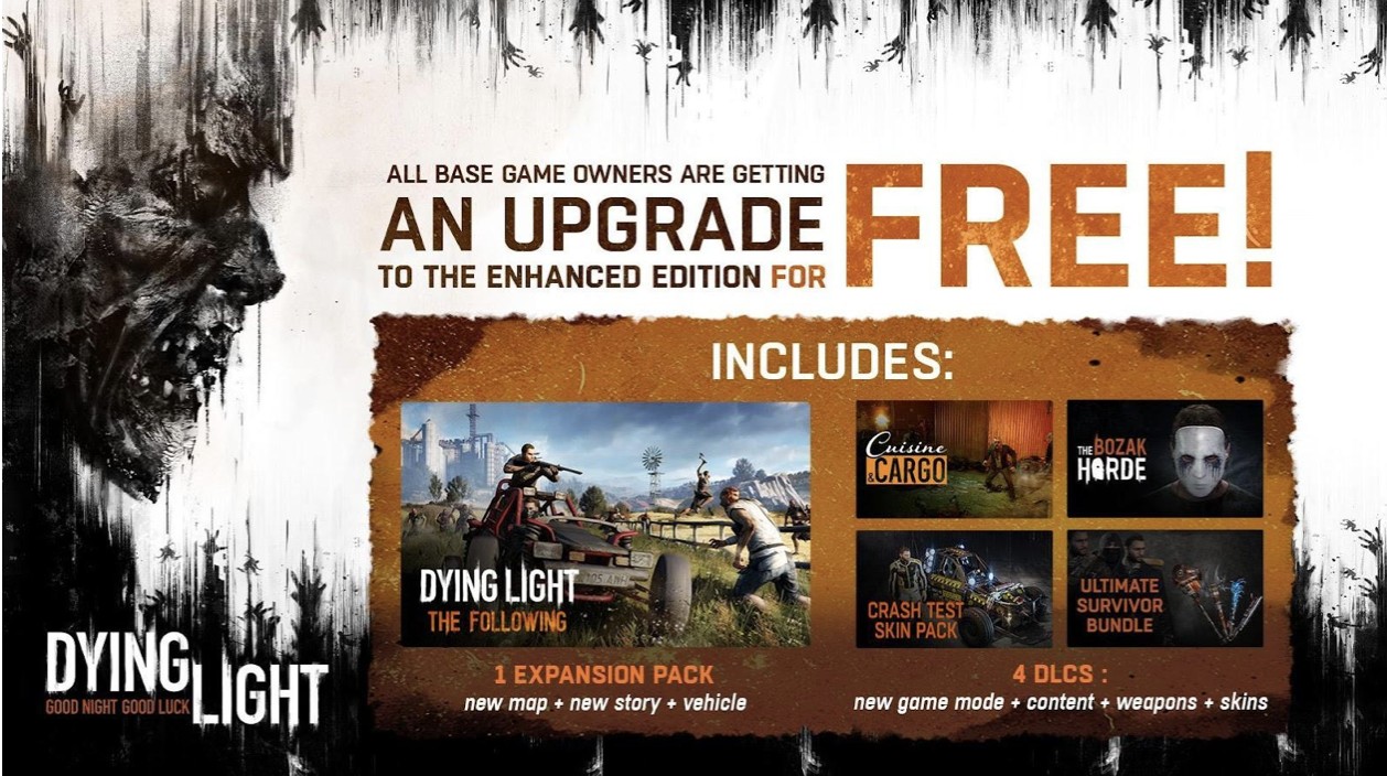 Dying Light free upgrade