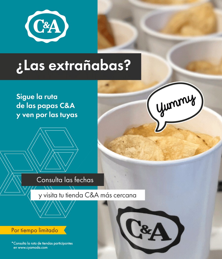 ¡C&A venderá papás nuevamente! Por tiempo limitado…