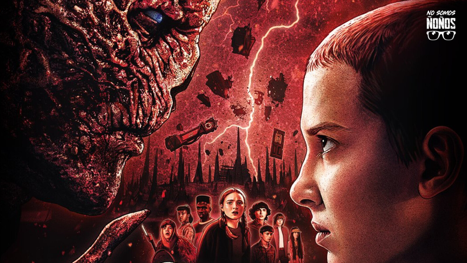 El póster de Stranger Things 4 V2 prepara todo para el conflicto final