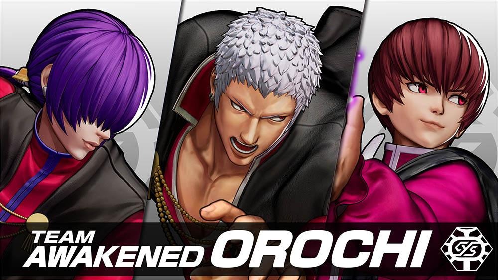 El equipo de Orochi llegará a The King of Fighters XV