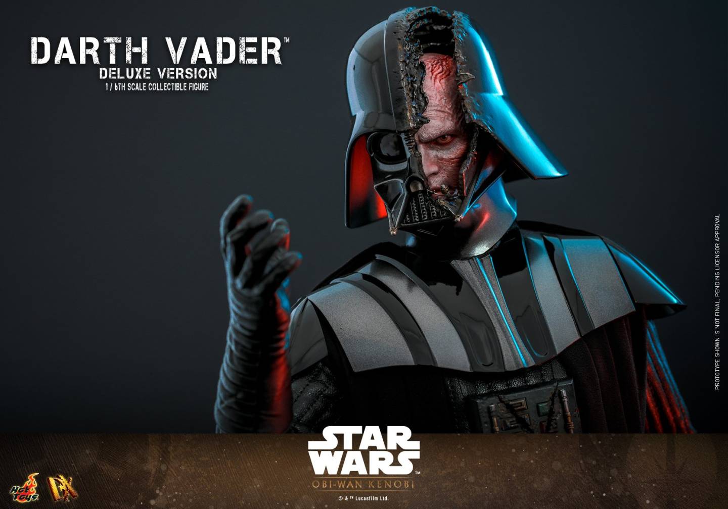 Hot Toys lanzará figura de Darth Vader versión Star Wars: Obi-Wan Kenobi