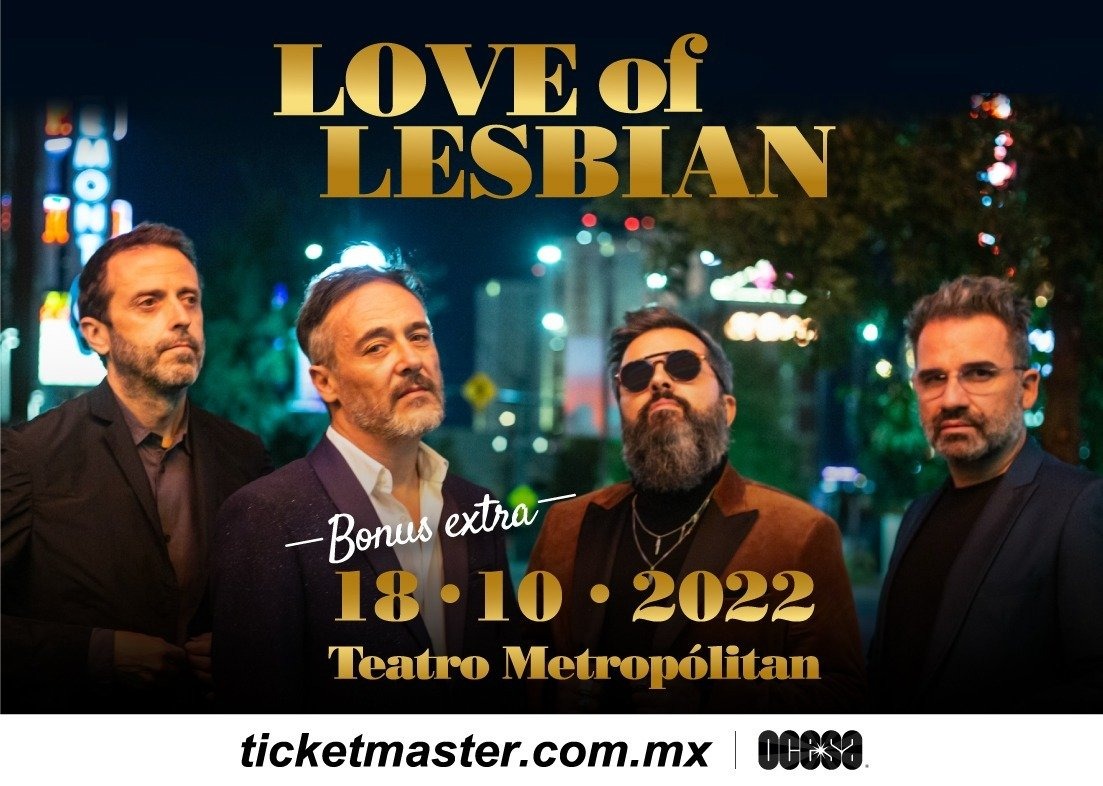 Love Of Lesbian tendrá Bonus extra en la CDMX el 18 de octubre 1