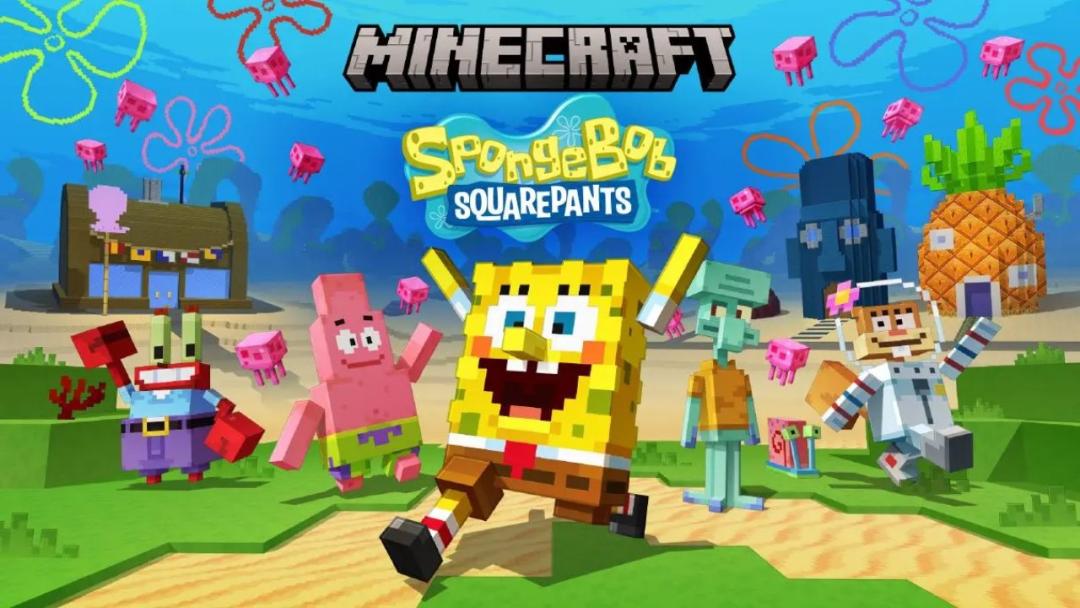 Minecraft presenta DLC de Bob Esponja