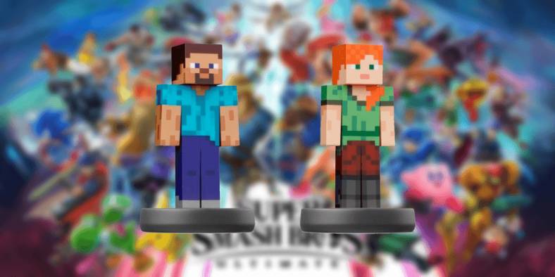 Minecraft: ¡Los Amiibos de Steve y Alex llegarán próximamente!