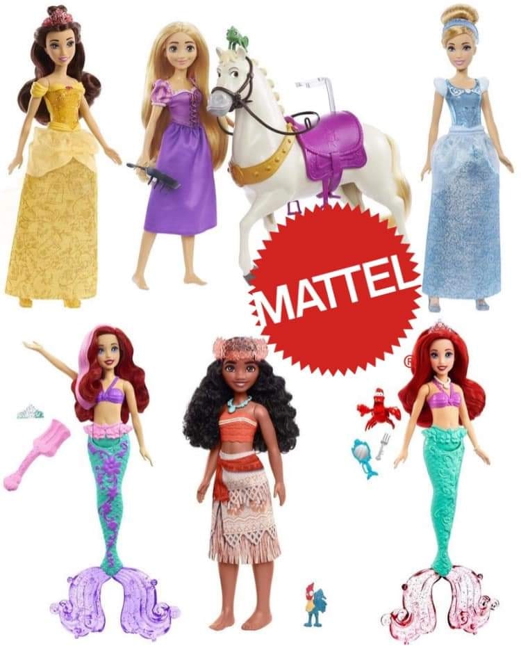 Disney lanza su línea de muñecas 2022 con Mattel y provoca burlas en Internet 1