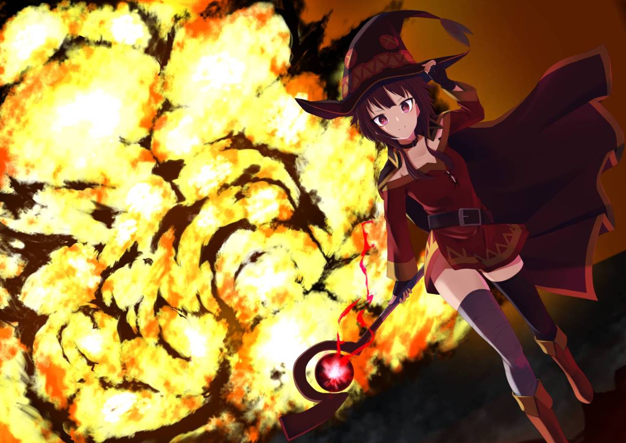 Checa el primer avance del spin-off de KonoSuba! enfocado en Megumin