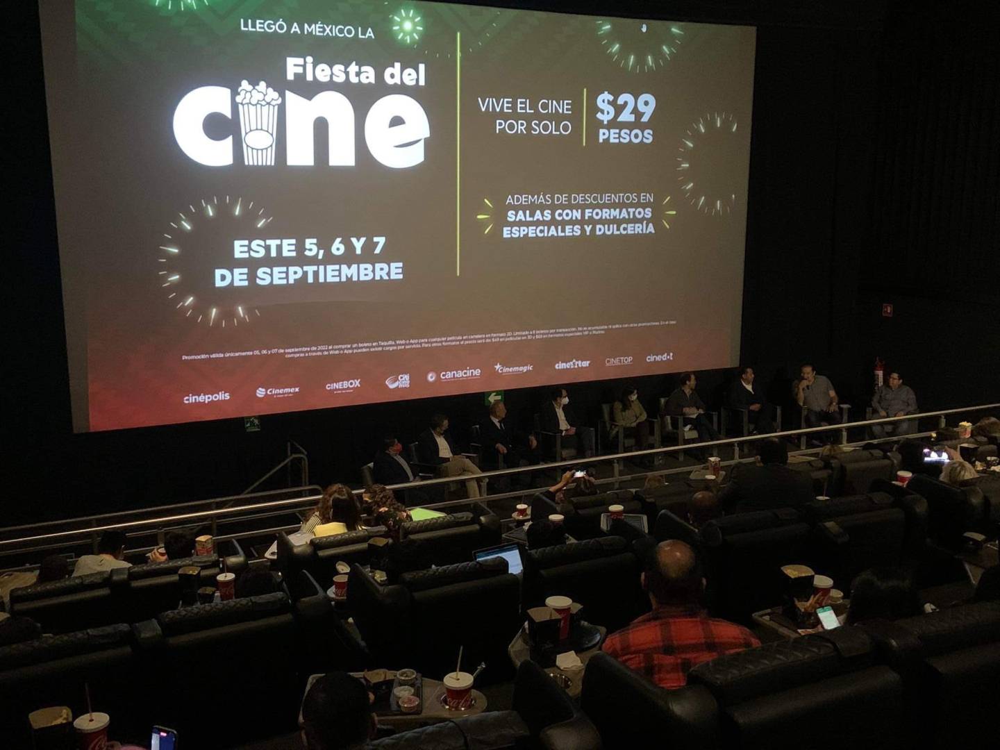 Cinépolis, Cinemex., Cinedot, Fiesta del Cine