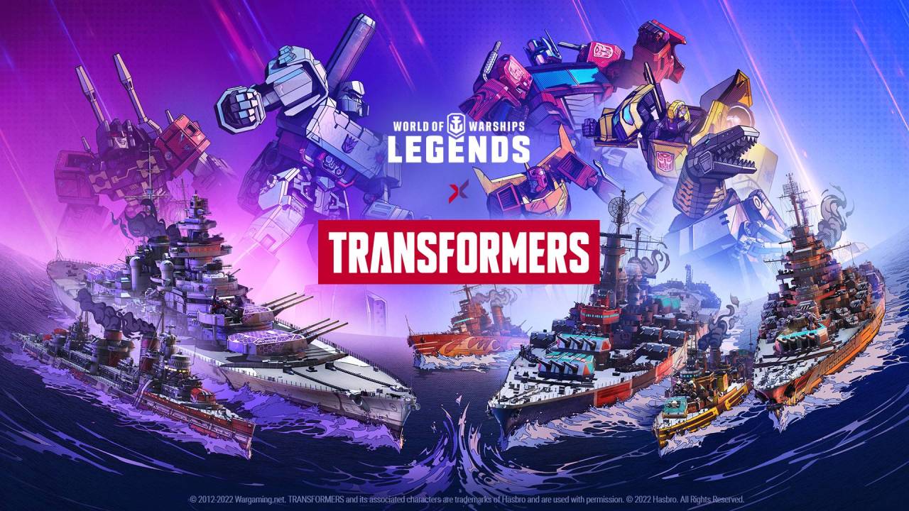 ¡Los Transformers regresan a World of Warships Legends!