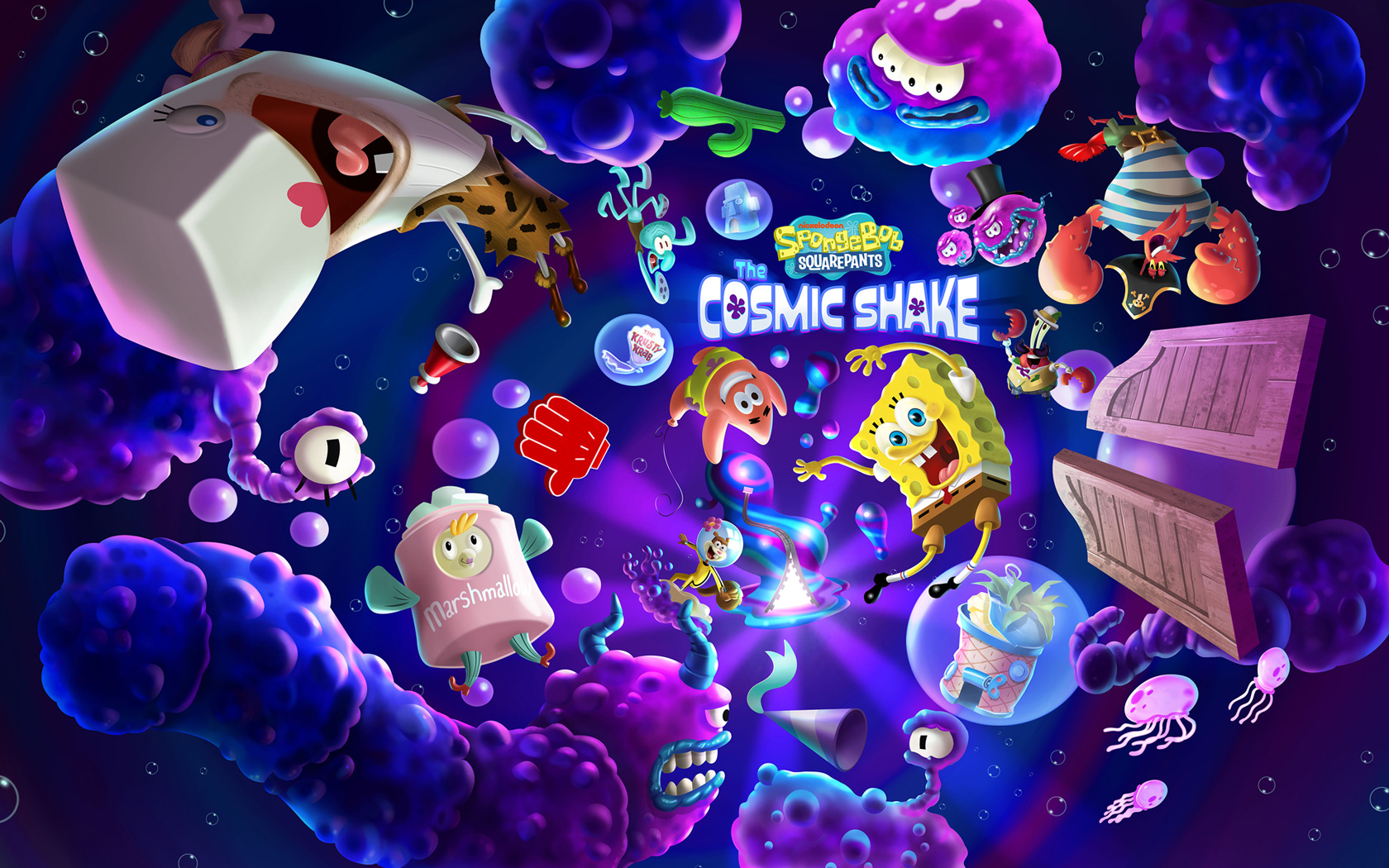 El próximo juego de Bob Esponja, SpongeBob SquarePants: The Cosmic Shake, nos muestra un nuevo avance