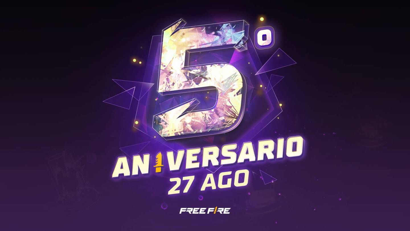 Free Fire 5 Aniversario