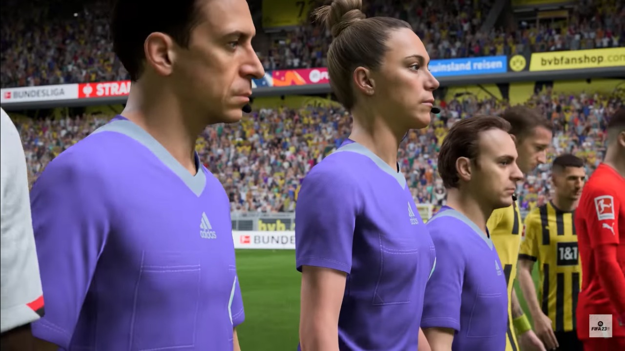 FIFA 23 contará árbitras en el juego