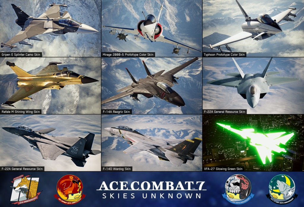 Ace Combat 7: Skies Unknown ya tiene su actualización por el tercer aniversario disponible 1