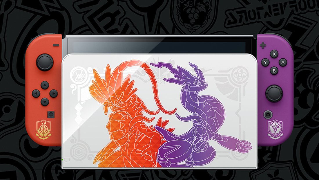 Nintendo Switch OLED versión Pokémon Scarlet y Violet llegará a tiendas en Noviembre 2022 1