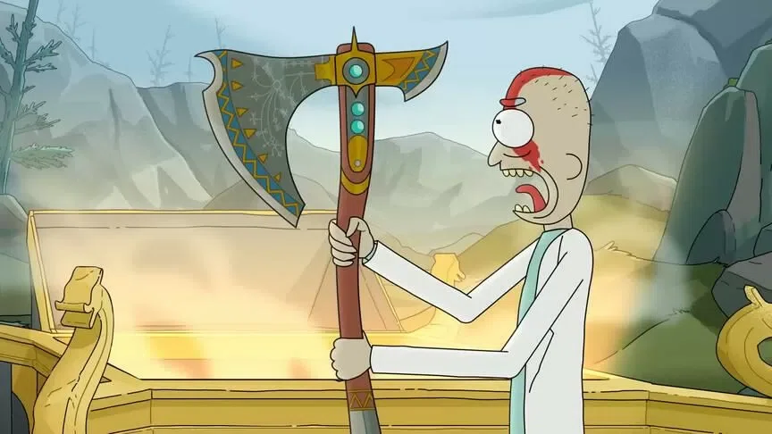 ¡Rick and Morty estrena anuncio de God of War: Ragnarök! 1
