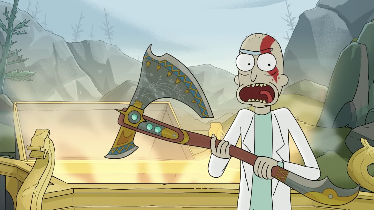 ¡Rick and Morty estrena anuncio de God of War: Ragnarök!