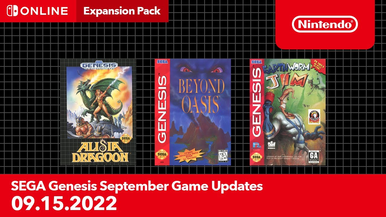 El Nintendo Switch añade 3 grandes clásicos del Génesis a su Online 1