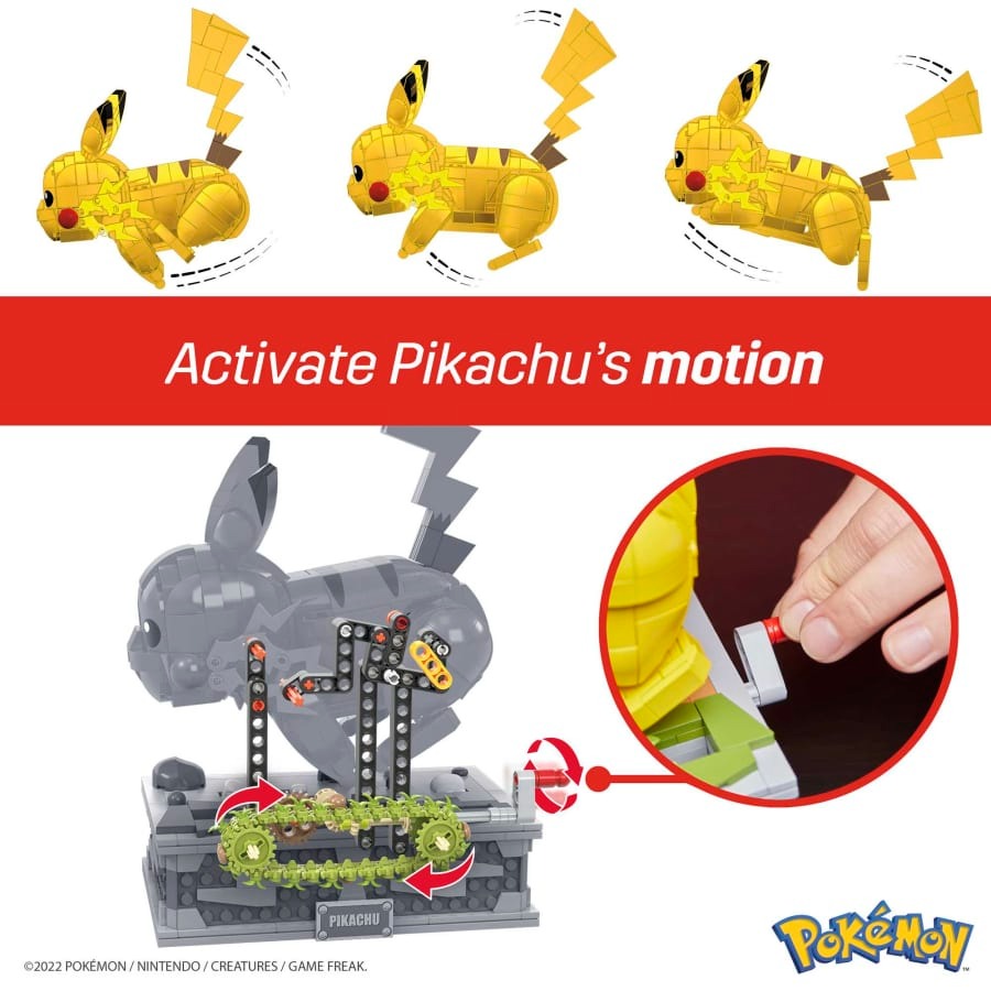 Mega Pokémon Motion Pikachu: ¡Conoce lo nuevo de Mattel! 5