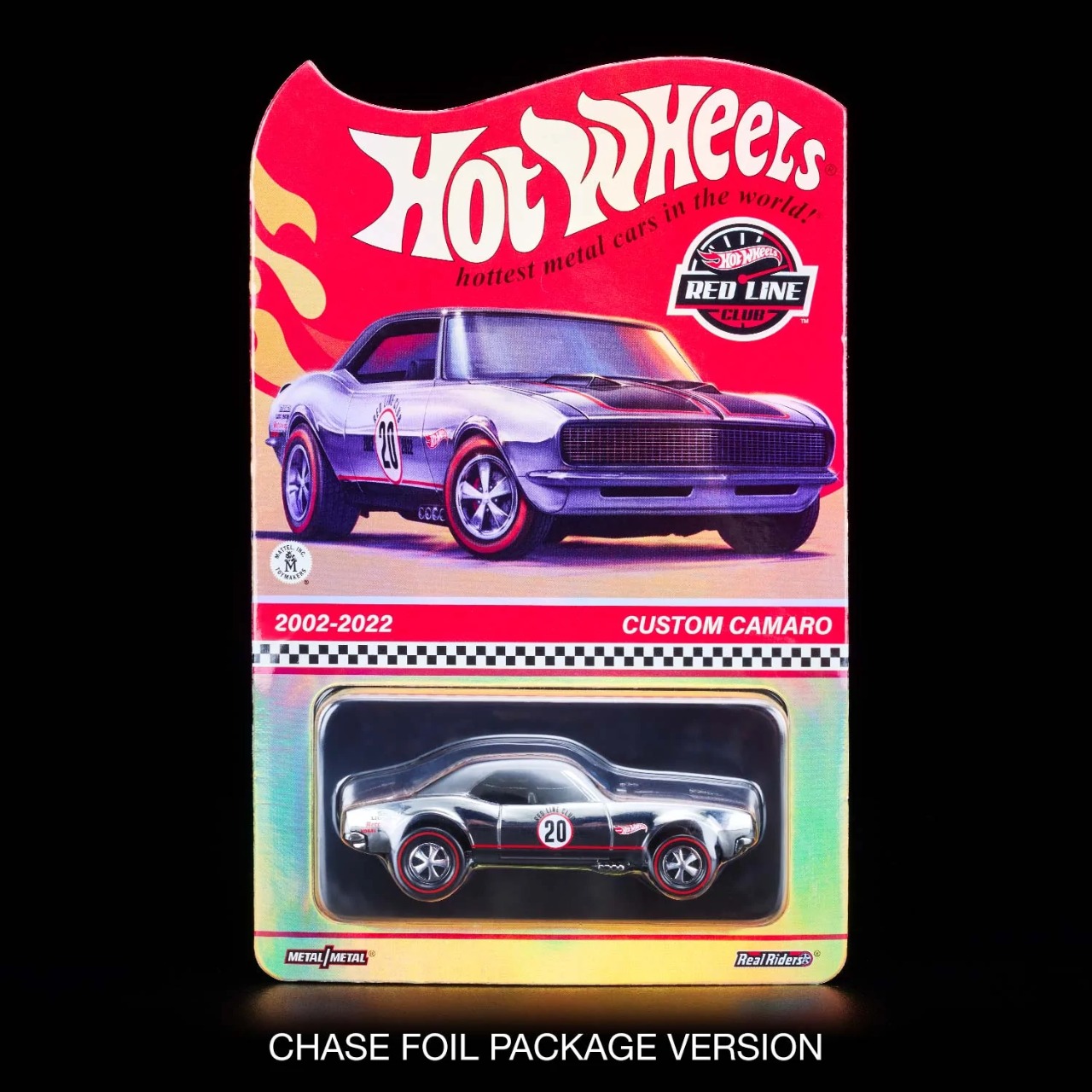 Hot Wheels: ¡El RLC Exclusive Custom Camaro - 20th Anniversary - ya disponible en preventa! 3