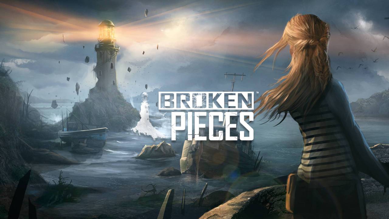 broken pieces