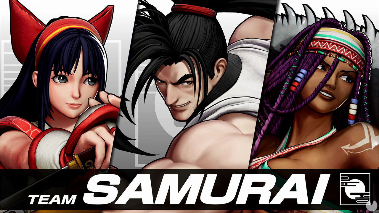 Team Samurai prepara su llegada en The King of Fighters XV