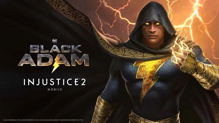 Ya llegó el Maestro de Kahndaq Black Adam a Injustice 2 Mobile