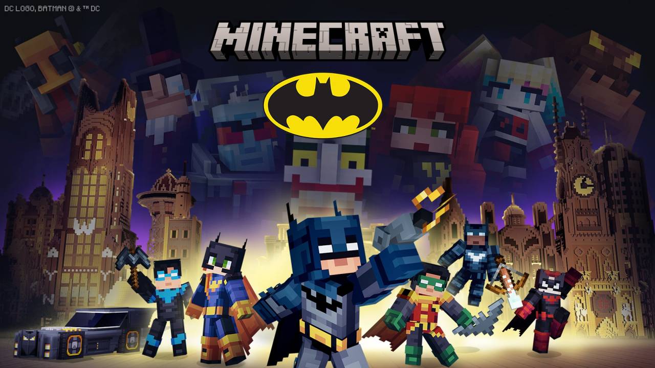 Minecraft – Batman y compañía llegarán como DLC