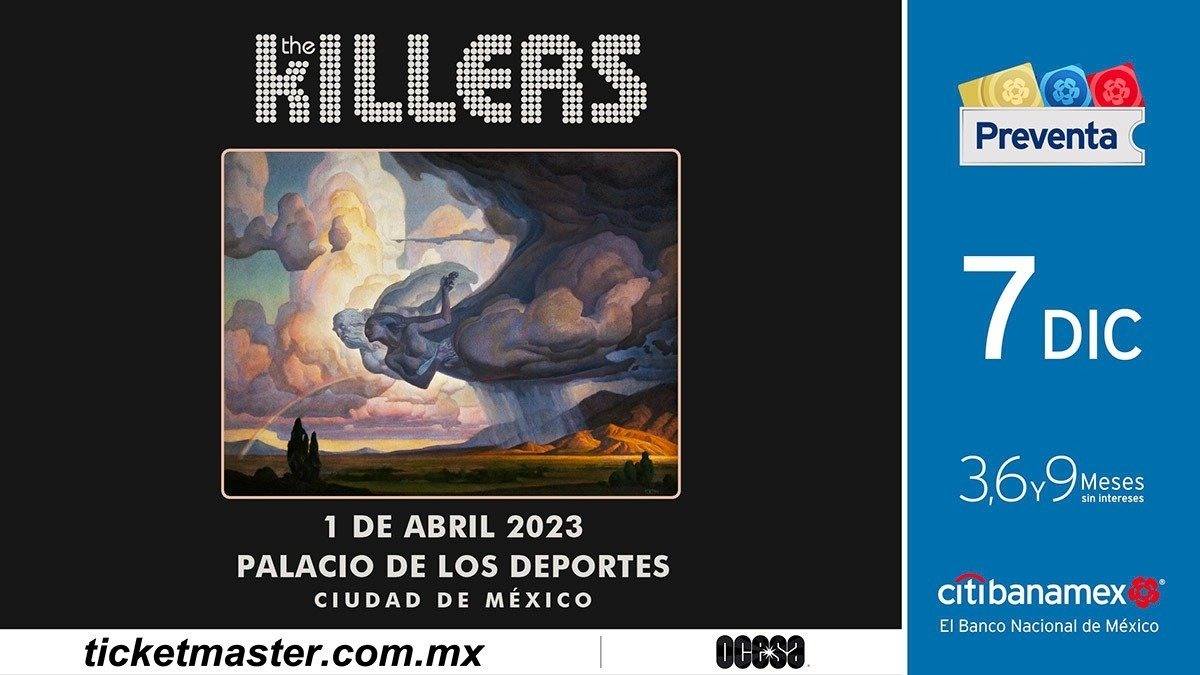 ¡The Killers regresa a México en 2023! 2