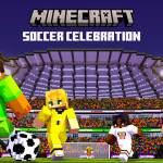 minecraft soccer celebration
