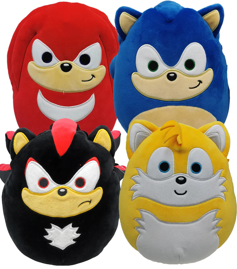 Sonic The Hedgehog: ¡Conoce los 4 nuevos Squishmallows!