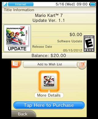 Mario Kart 7 recibe una nueva actualización 🏁 3