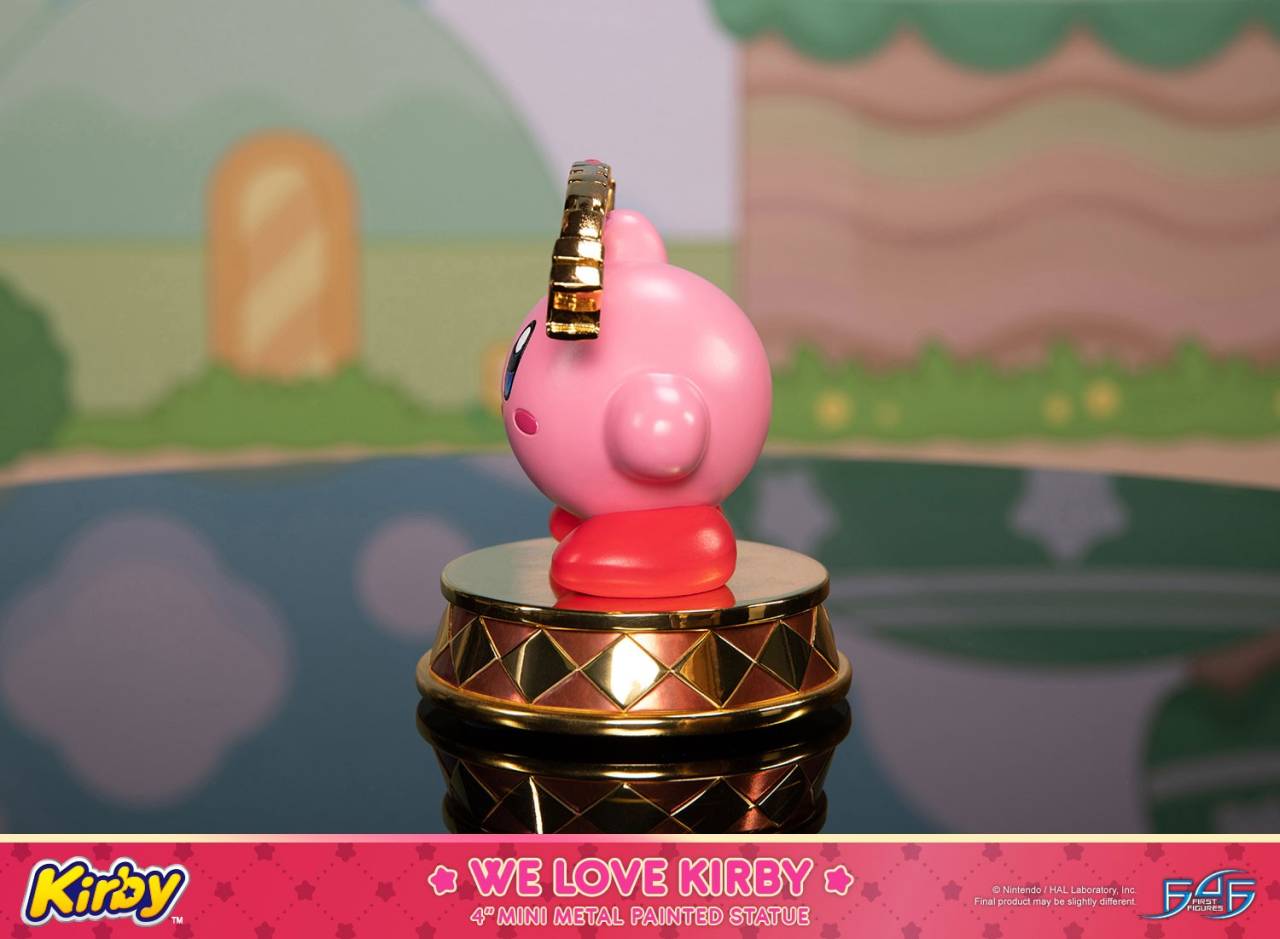 We Love Kirby: First 4 Figures presenta figura metalica de Kirby 2