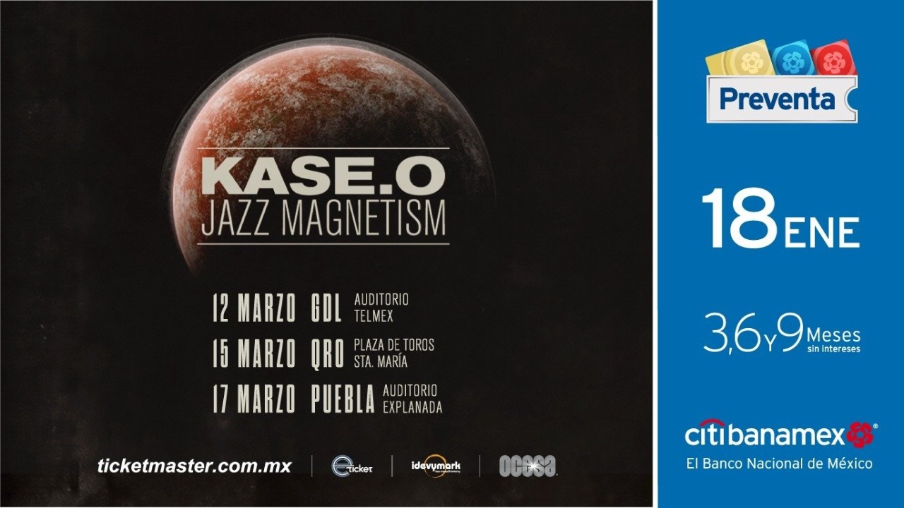 Kase.O Jazz Magnetism Tour