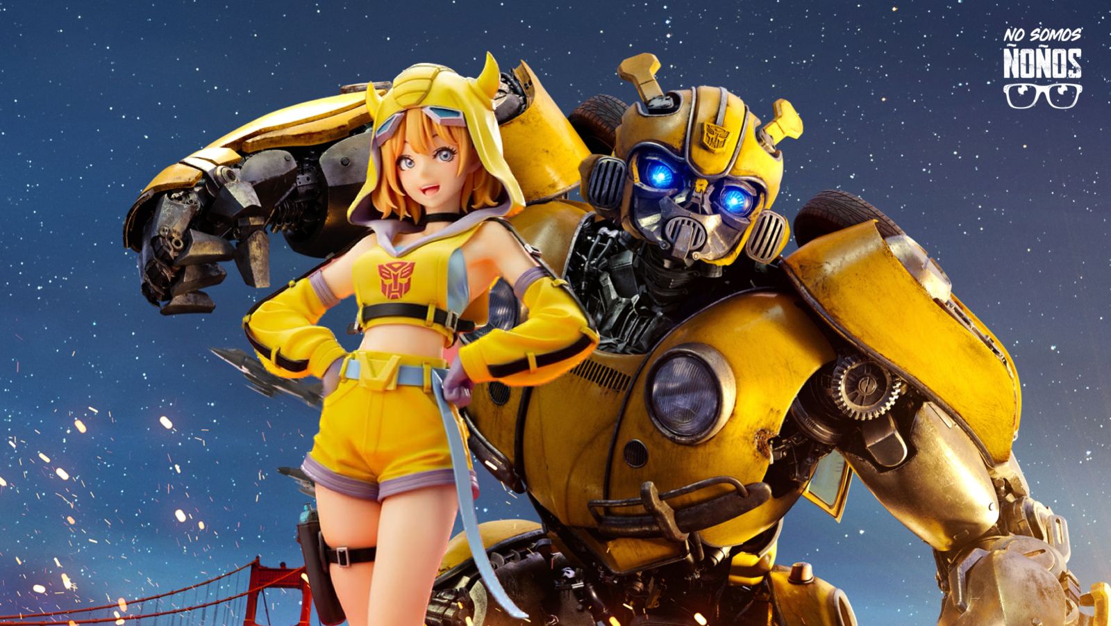 Los Transformers se convierten en waifus gracias a estas figuras de Kotobukiya