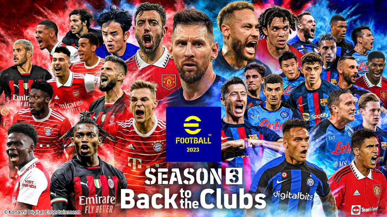 Arranca la nueva temporada Back to the Club en eFootball 2023