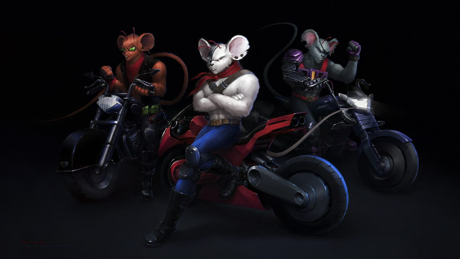 Los Motorratones de Marte, Biker Mice From Mars