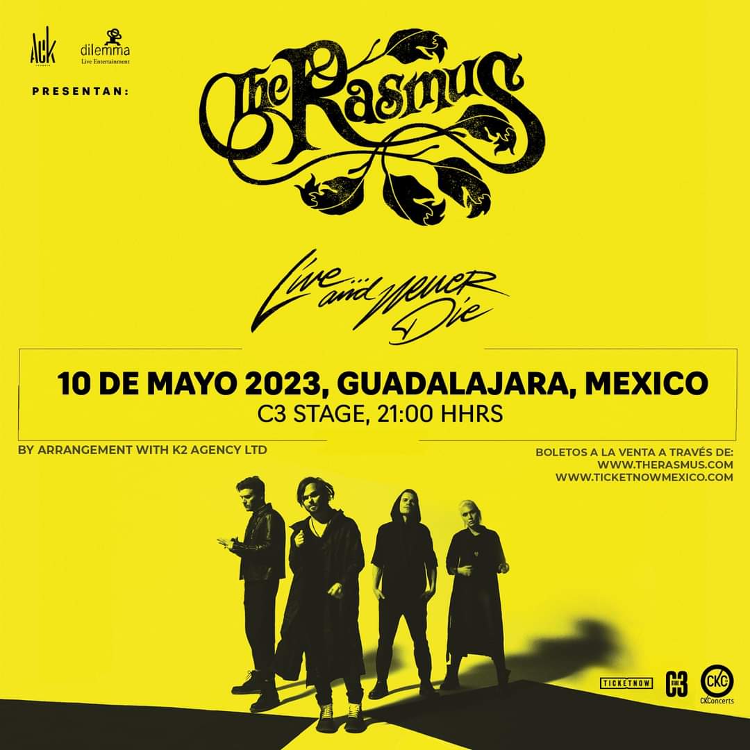 The Rasmus regresará a México en mayo 2023 2
