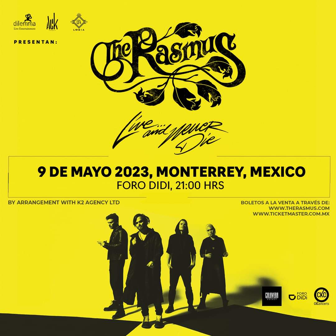 The Rasmus regresará a México en mayo 2023 1