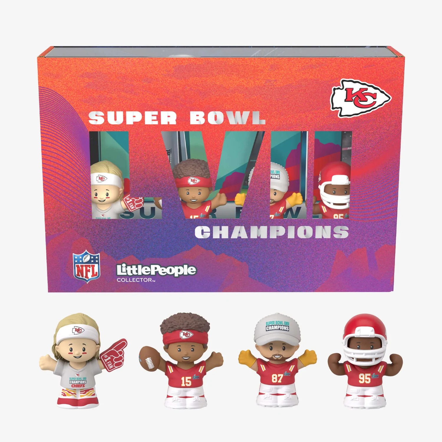 Little People Collector: Campeones del Super Bowl LVII Kansas City Chiefs