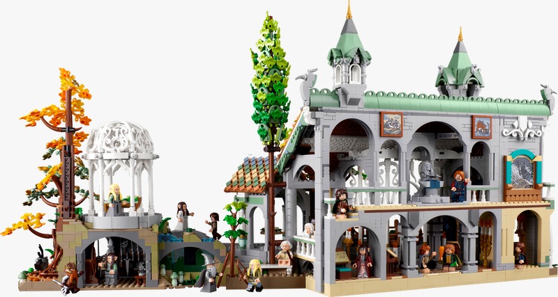 LEGO: El Señor de los Anillos ¡Conoce el set de 6,167 piezas inspirado en Rivendel! 3