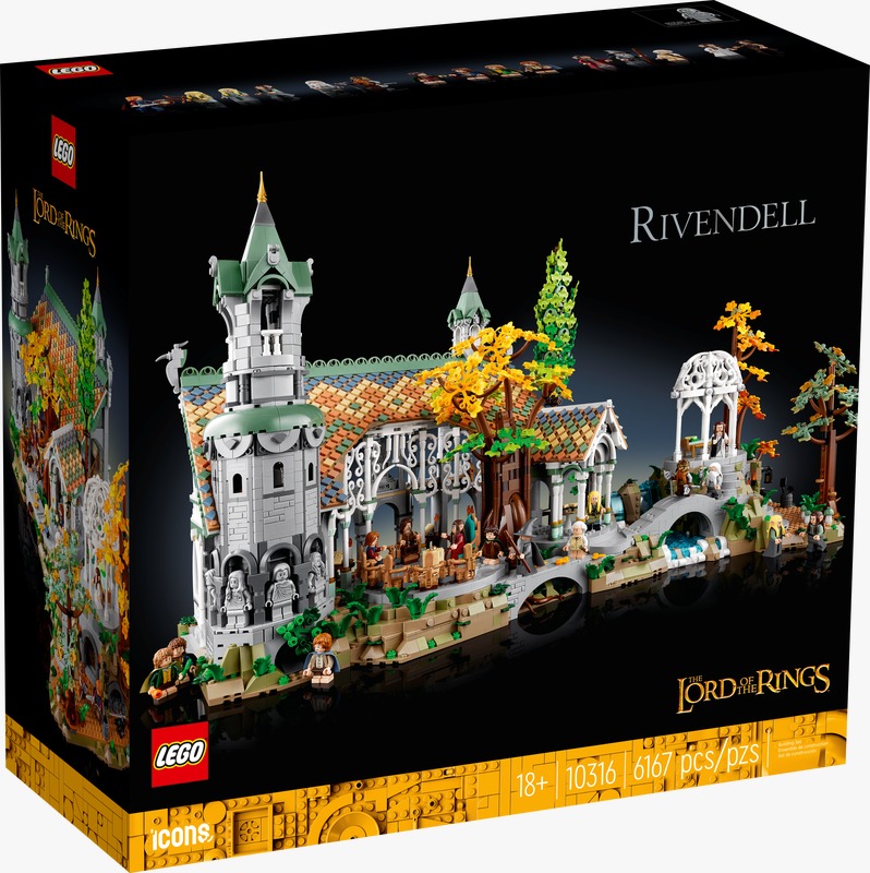 LEGO: El Señor de los Anillos ¡Conoce el set de 6,167 piezas inspirado en Rivendel! 1