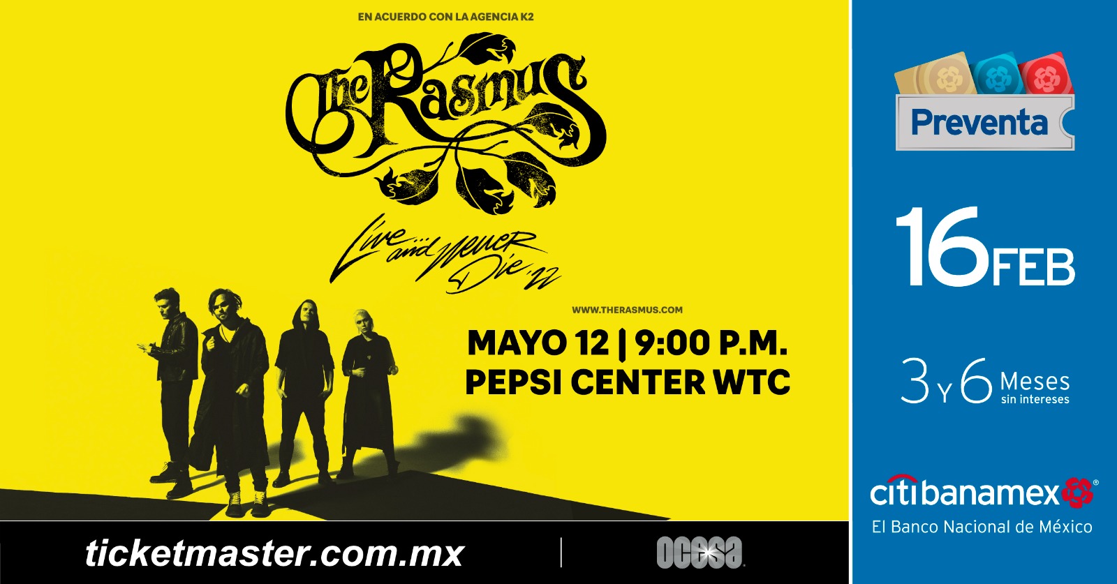 The Rasmus regresará a México en mayo 2023 3