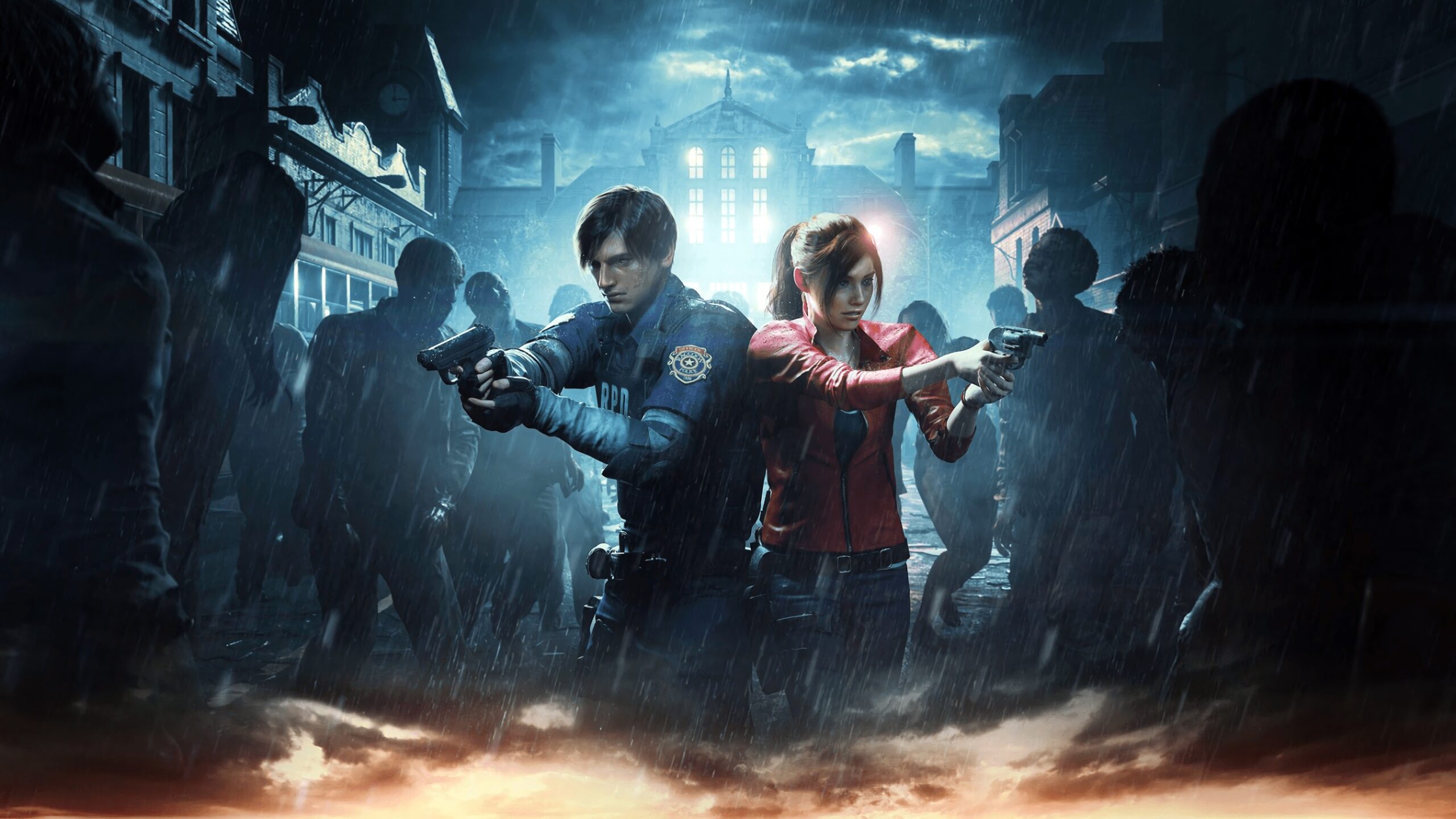 Claire Redfield Leon Kennedy Resident Evil