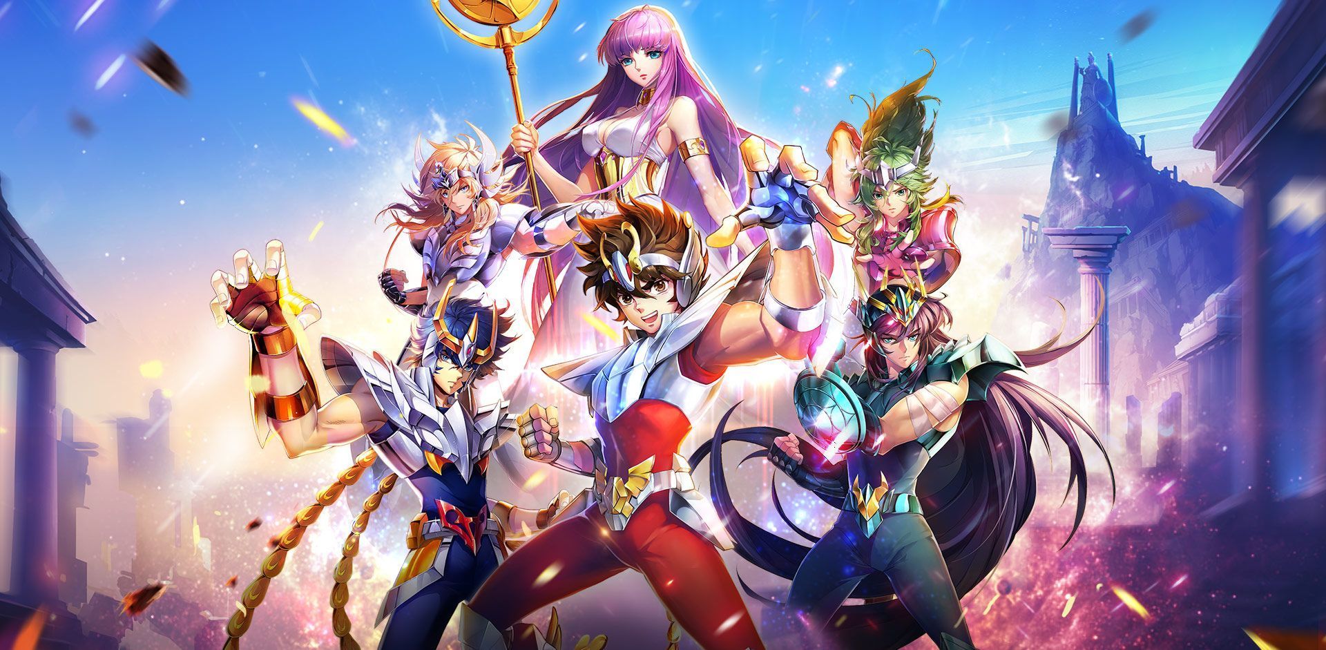 Saint Seiya anuncia la Saga del Cielo