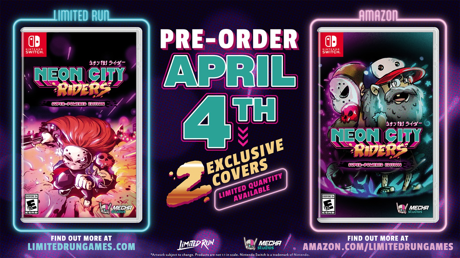 Neon City Riders: Super Powered Edition llegará en formato físico a Switch 28