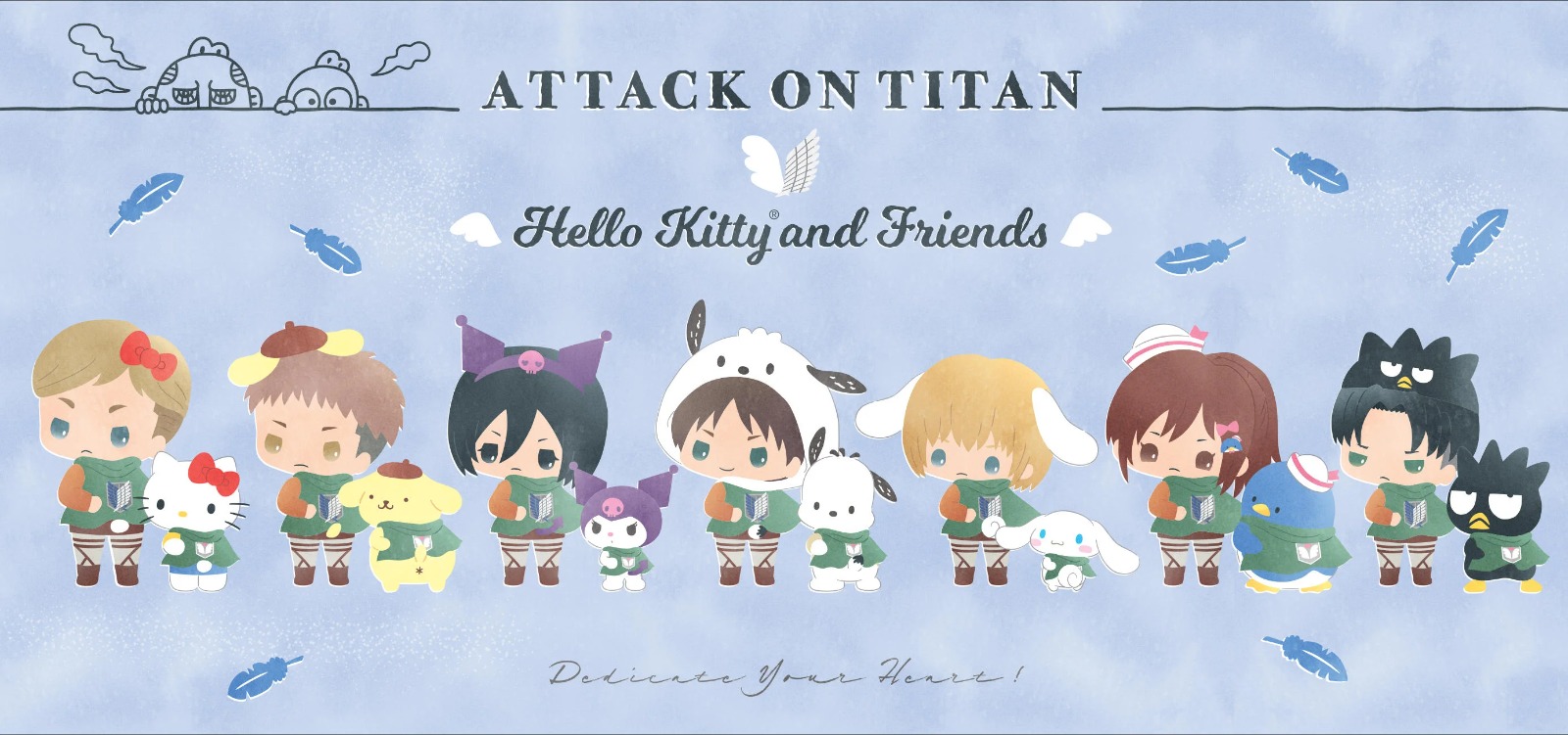 ¡Hello Kitty y Attack On Titan anuncian crossover! 5