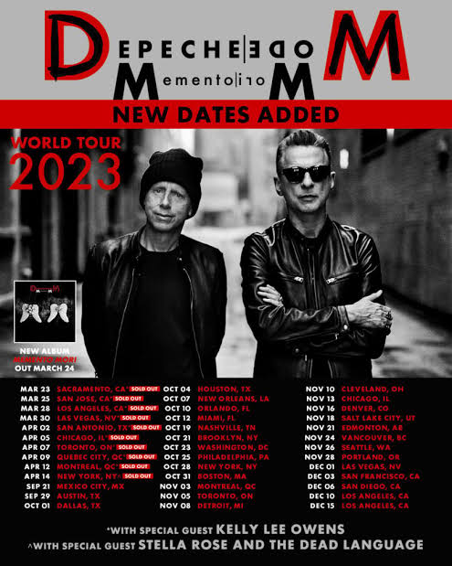 Depeche Mode abre tercera y última fecha el 25 de septiembre en CDMX 1
