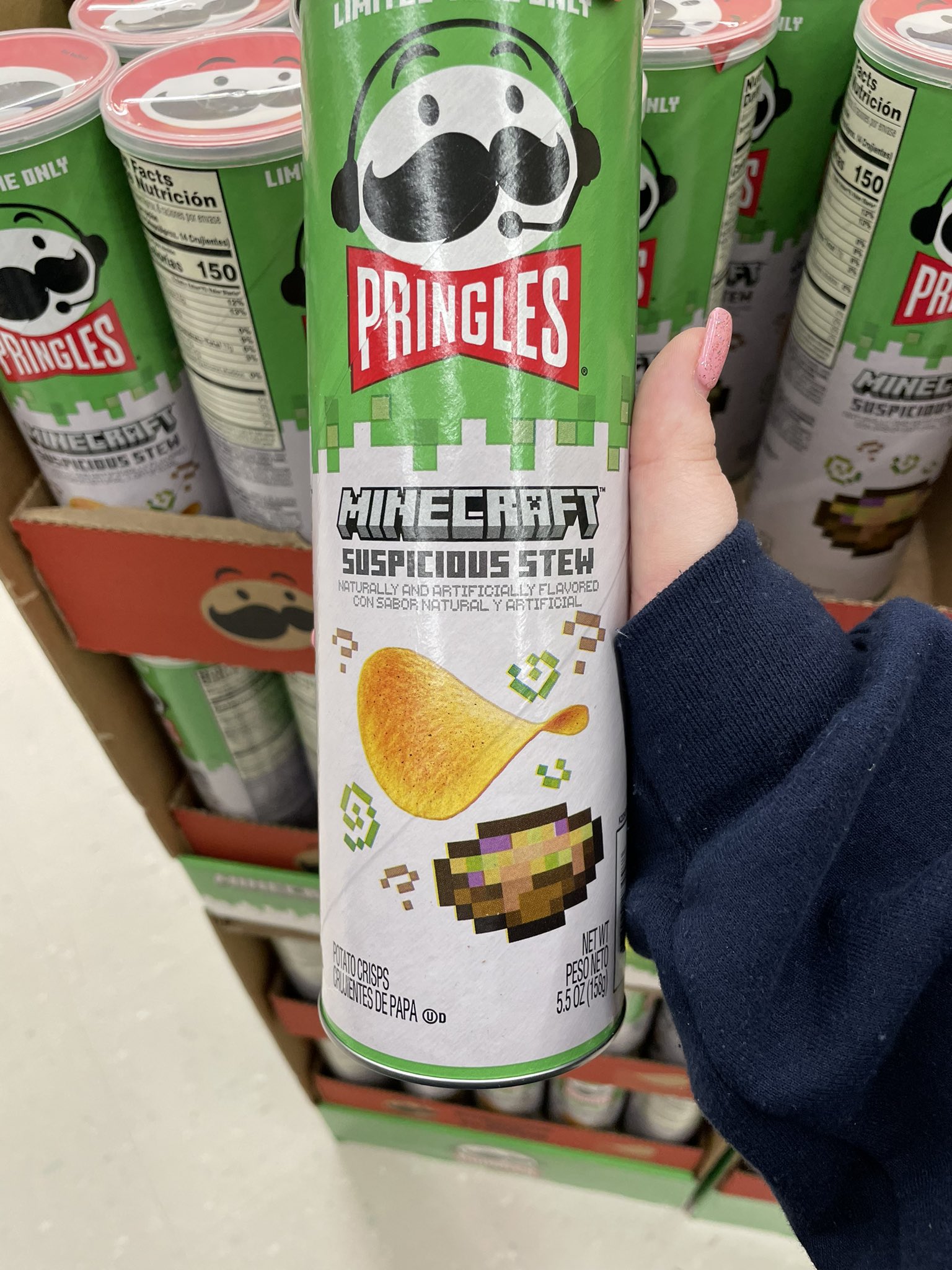 ¡Pringles x Minecraft Suspicious Stew disponible por tiempo limitado! 1