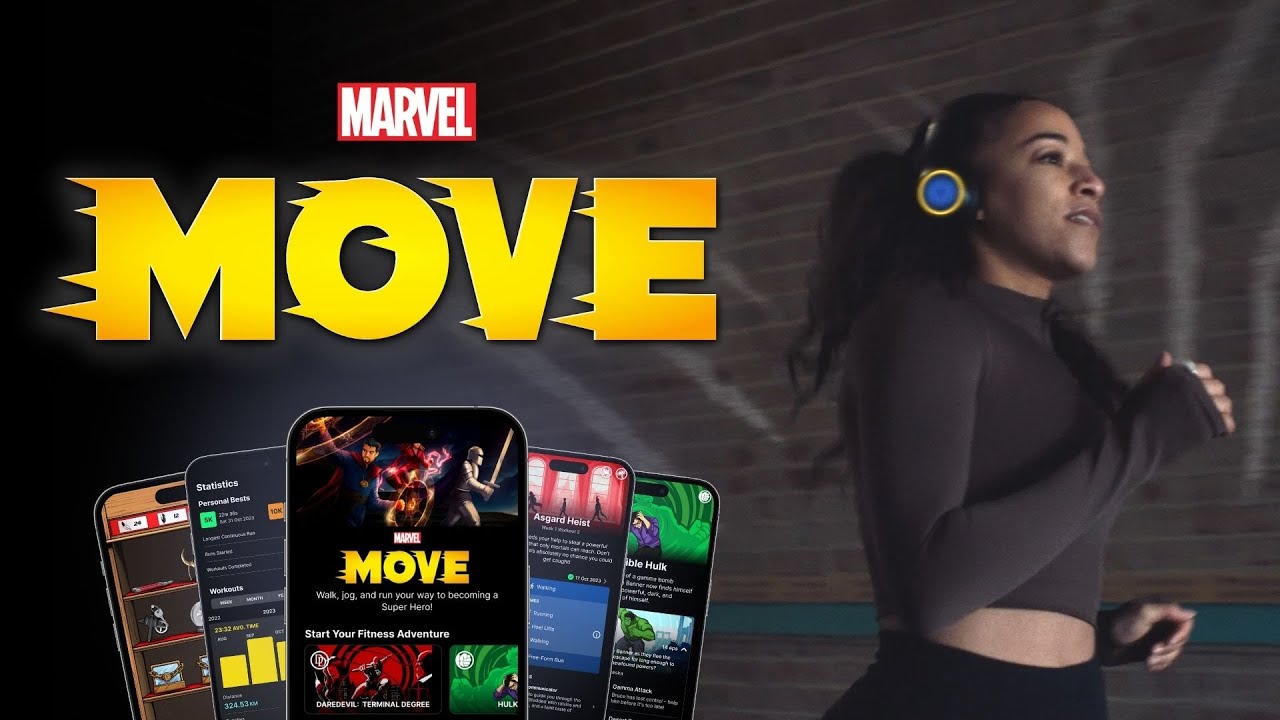 Marvel Move: ¡Lleva a tus superhéroes favoritos en tu rutina de correr! 2