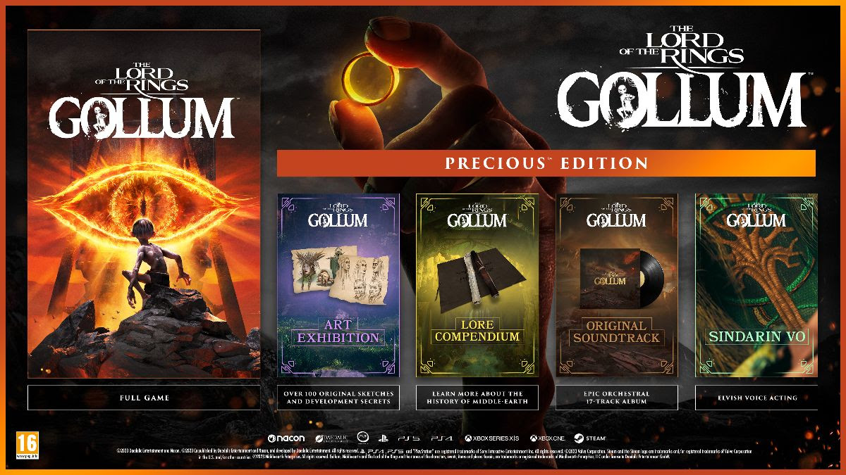 The Lord Of The Rings: Gollum Edicion Precious