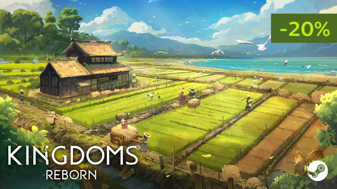 ¡Kingdoms Reborn nos sorprende con un grandioso descuento!